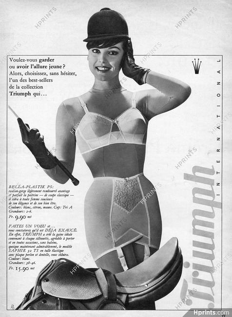 Triumph (Lingerie) 1962 Model Poeme, Corselette