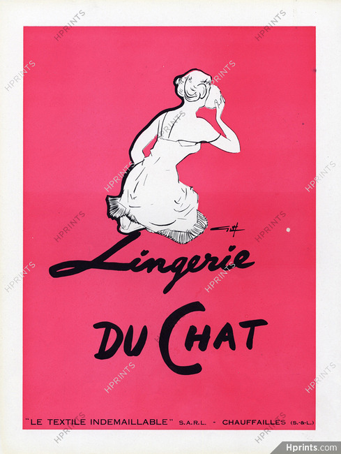 Lingerie du Chat (Lingerie) 1955