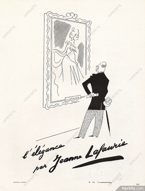 Jeanne Lafaurie 1945 Raymond de Lavererie