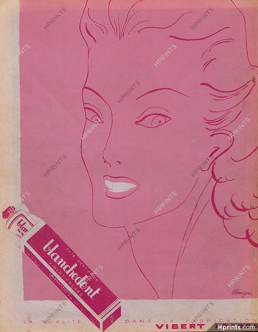 Blanchedent 1941 Bénigni (pink)