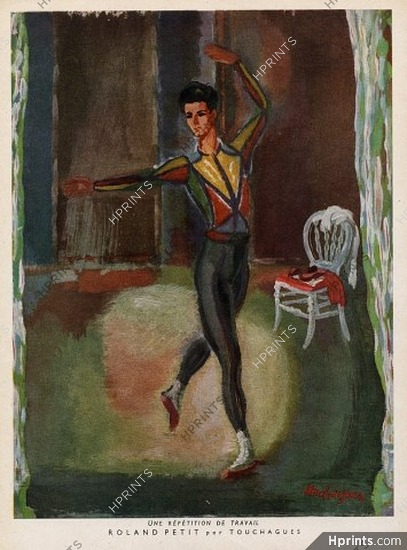 Louis Touchagues 1946 Roland Petit, Dancer