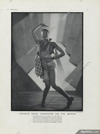 Josephine Baker 1925 Dance