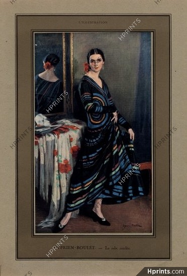 Cyprien Boulet 1925 ''La Robe Cerclée''