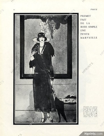 Premet 1923 Woodruff Porter, Fashion Illustration
