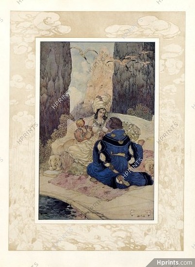 Mossa 1913 ''La Vierge Sarrasine'' Christmas Tale, Sultane