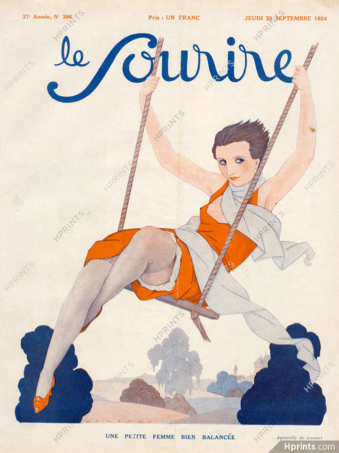 Fabius Lorenzi 1924 Une Petite Femme Bien Balancée, Le Sourire cover