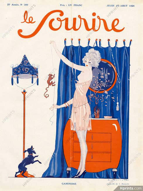 Léon Bonnotte 1924 Gaminerie, Le Sourire cover