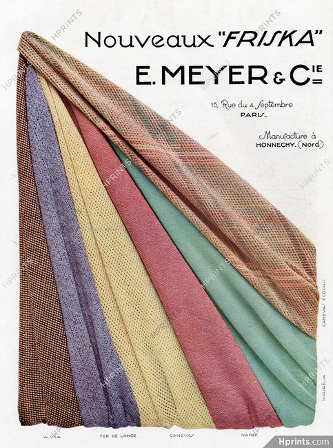 E. Meyer & Cie 1927 "friska"