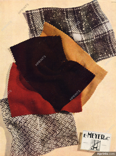 E. Meyer & Cie (Fabric) 1946