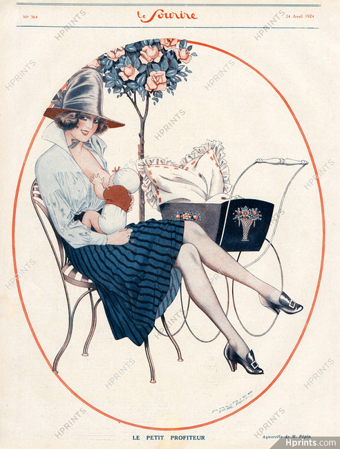 Maurice Pépin 1924 Le Petit Profiteur, maternity