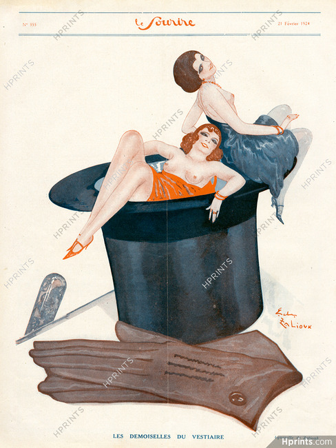 Zaliouk 1924 Les Demoiselles du Vestiaire