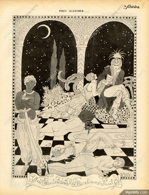 Jyjy 1924 Les Contes de Mille et Une Nuits, orientalism