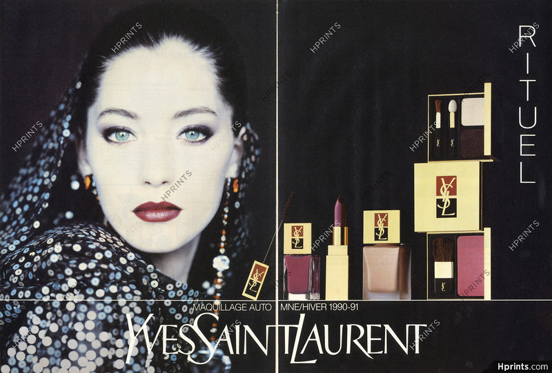 Yves Saint Laurent Cosmetics 1990 Cosmetics