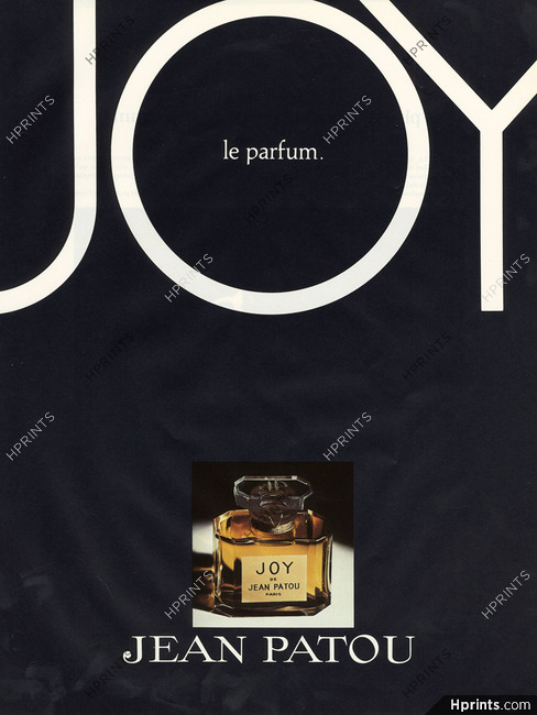Jean Patou (Perfumes) 1976 Joy