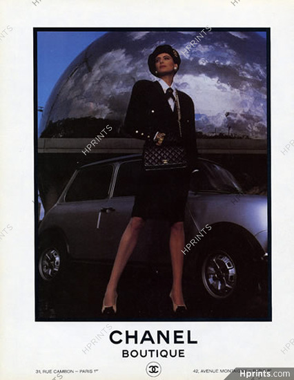 Chanel (Boutique) 1985 Inès de la Fressange