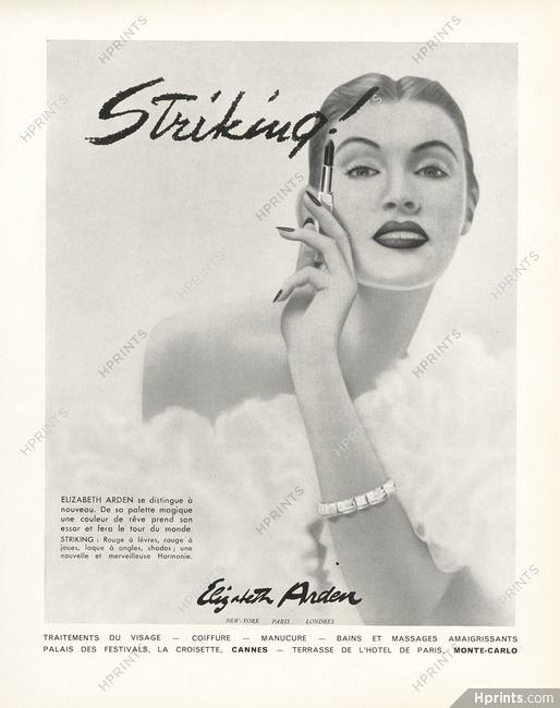 Elizabeth Arden 1951 Striking lipstick