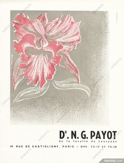 Dr N.G. Payot 1951 Pierre Stierlin