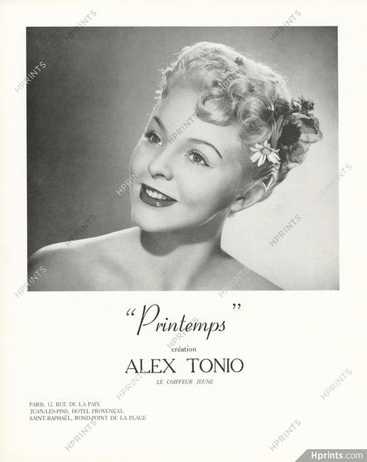 Alex Tonio (Hairstyle) 1951