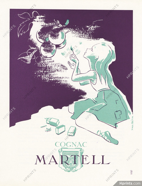 Martell 1952 Yves Bétin