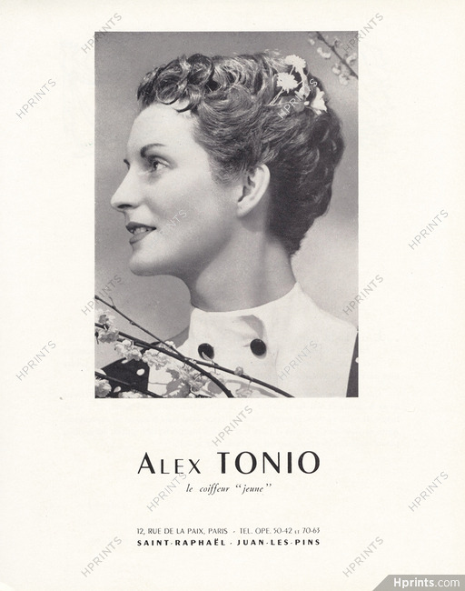 Alex Tonio (Hairstyle) 1952