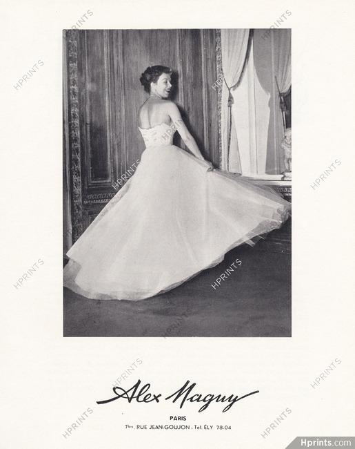 Alex Maguy (Couture) 1952