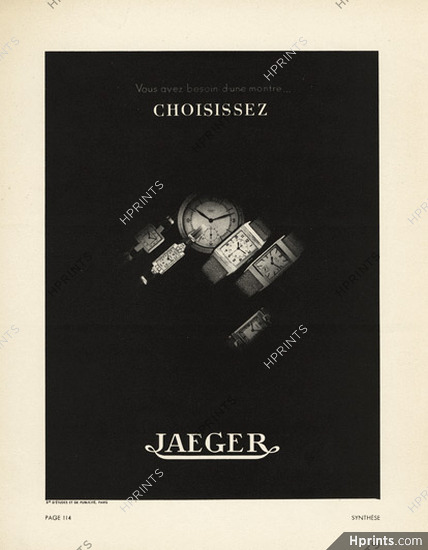 Jaeger-leCoultre 1936 Choisissez