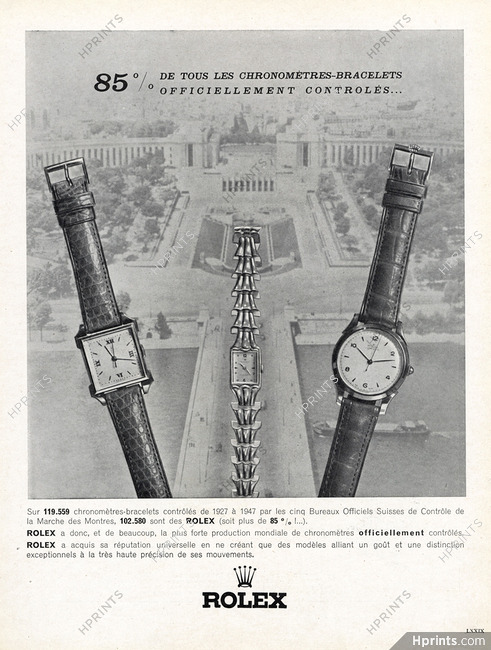 Rolex 1948 Trocadéro, Palais De Chaillot