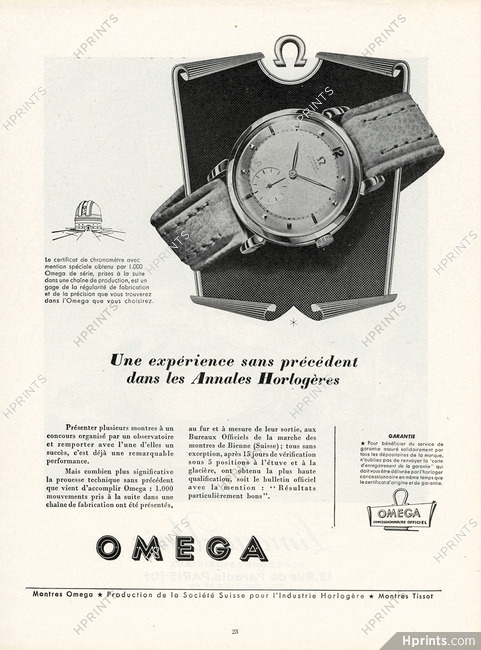 Omega 1952