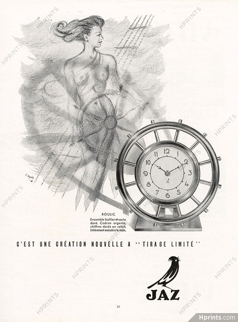 Jaz 1950 Alarm clock, Roulic Bydo