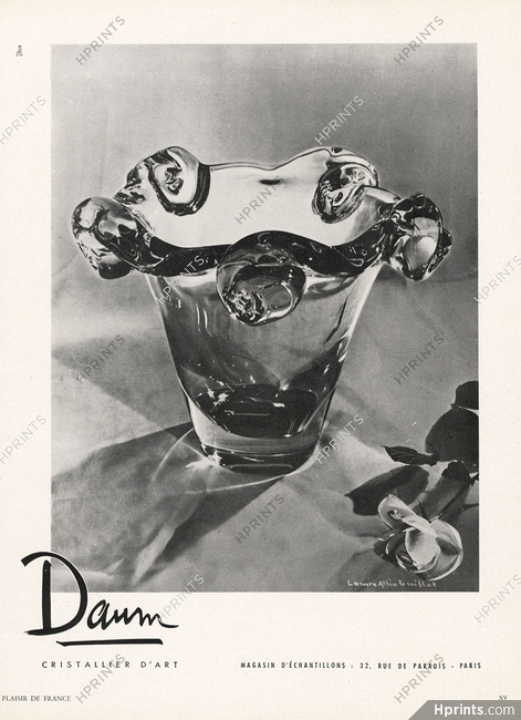 Daum (Crystal) 1950 Photo Laure Albin Guillot