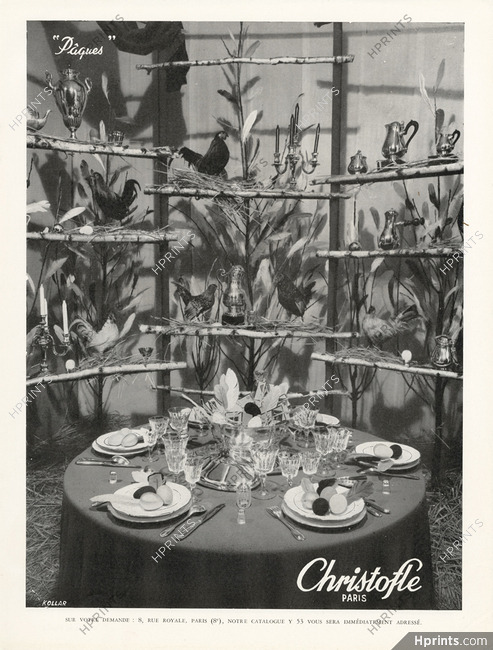 Christofle (Silversmith) 1953 Photo Kollar