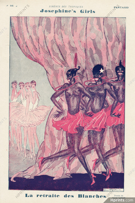 Guillemin 1928 Josephine's Girls Dancers Music-hall