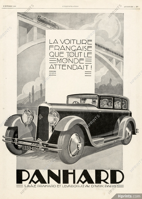 Panhard & Levassor 1929 Train, Kow