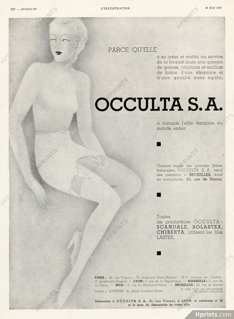 Occulta 1935 Scandale Girdle