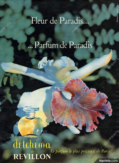 Revillon (Perfumes) 1962 Detchema, Flower