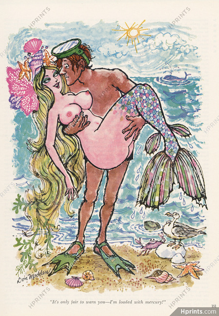 Don Madden 1971 mermaid