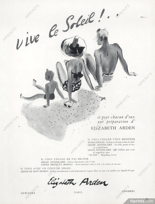 Elizabeth Arden (Cosmetics) 1950