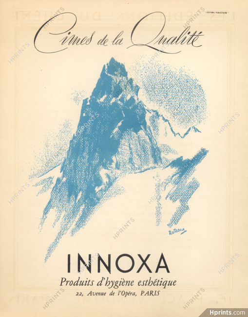 Innoxa (Cosmetics) 1940s Rebour