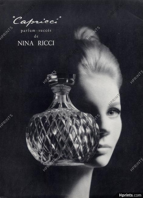 Nina Ricci (Perfumes) 1963 Capricci