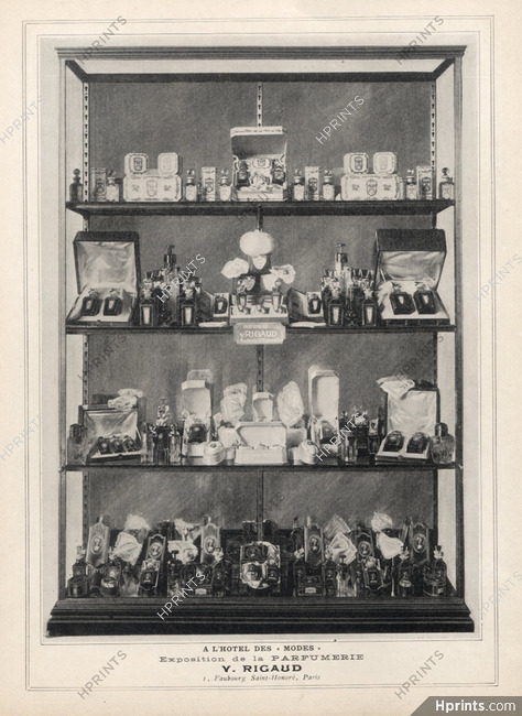 Rigaud (Perfumes) 1908 Exposition de la Parfumerie Rigaud à l'Hotel des "Modes"