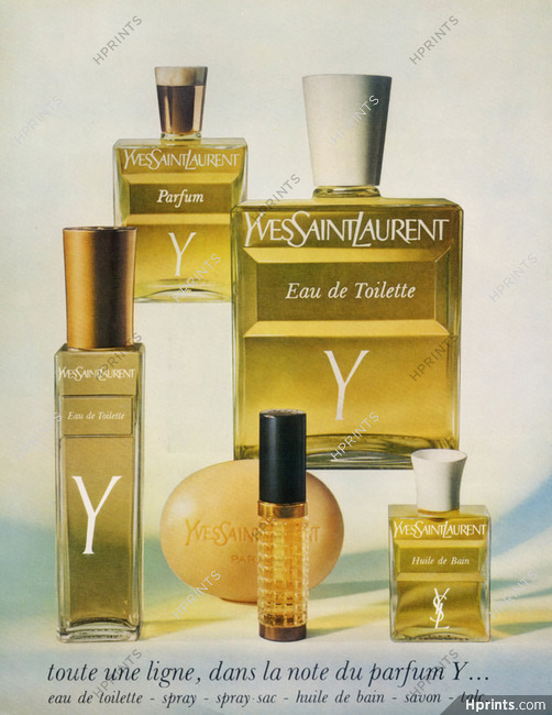 Yves Saint-Laurent (Perfumes) 1968 "Y"