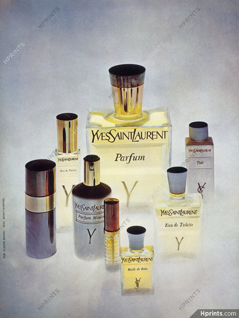 Yves Saint-Laurent (Perfumes) 1969 "Y"