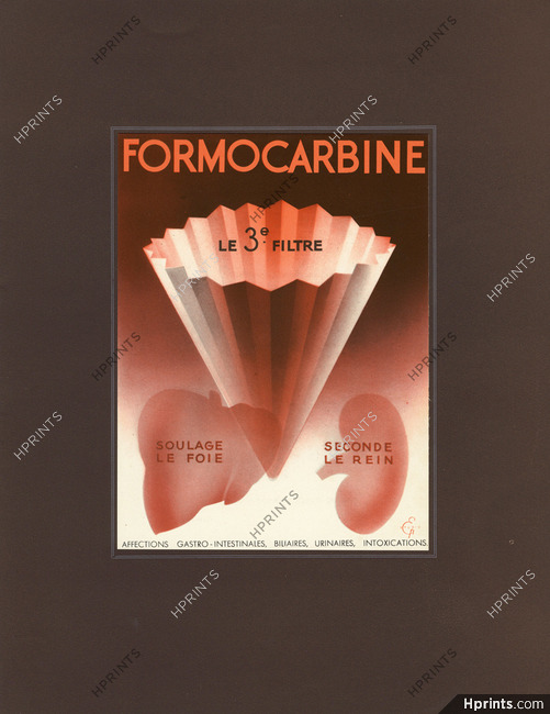 Formocarbine 1936 Création Publicitaire Synthèse