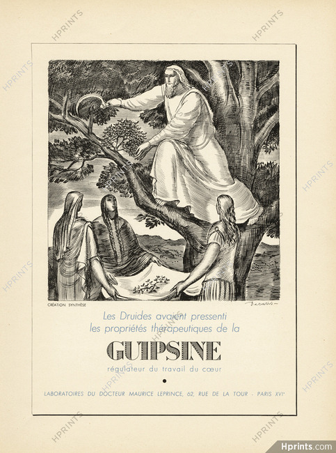 Guipsine 1936 Druides, Decaris