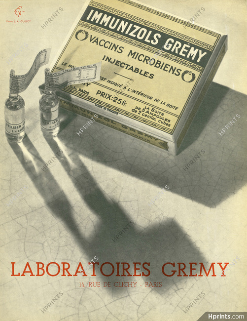 Laboratoires Gremy 1936 Photo Laure Albin Guillot