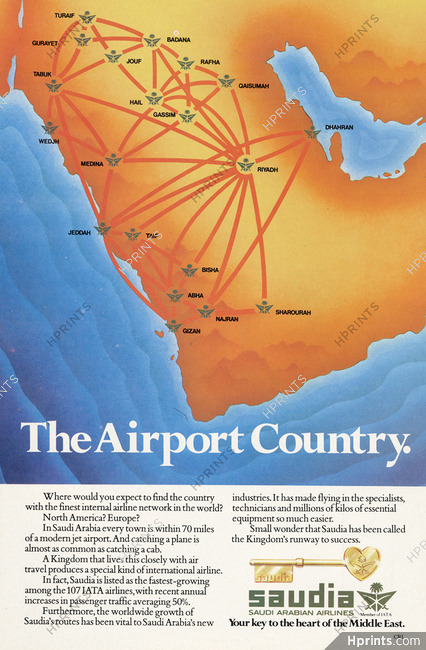 Saudia - Saudi Arabian Airlines 1979
