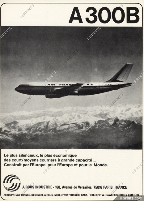 Airbus Industrie 1973 A300B