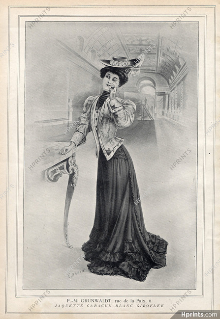 Grunwaldt (Fur Clothing) 1906 Jaquette, Baron