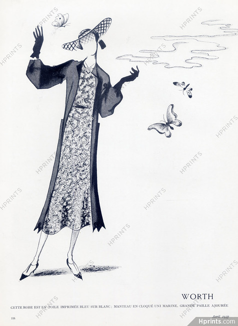 Worth (Couture) 1937 Raymond de Lavererie