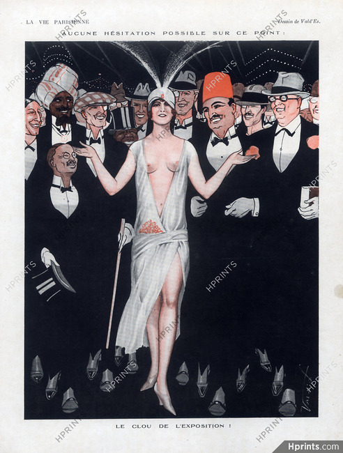 Vald'Es 1925 "Le clou de l'exposition", The highlight of the exhibition